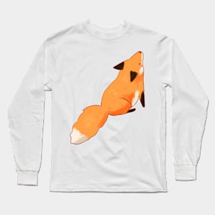 Cute fox art Long Sleeve T-Shirt